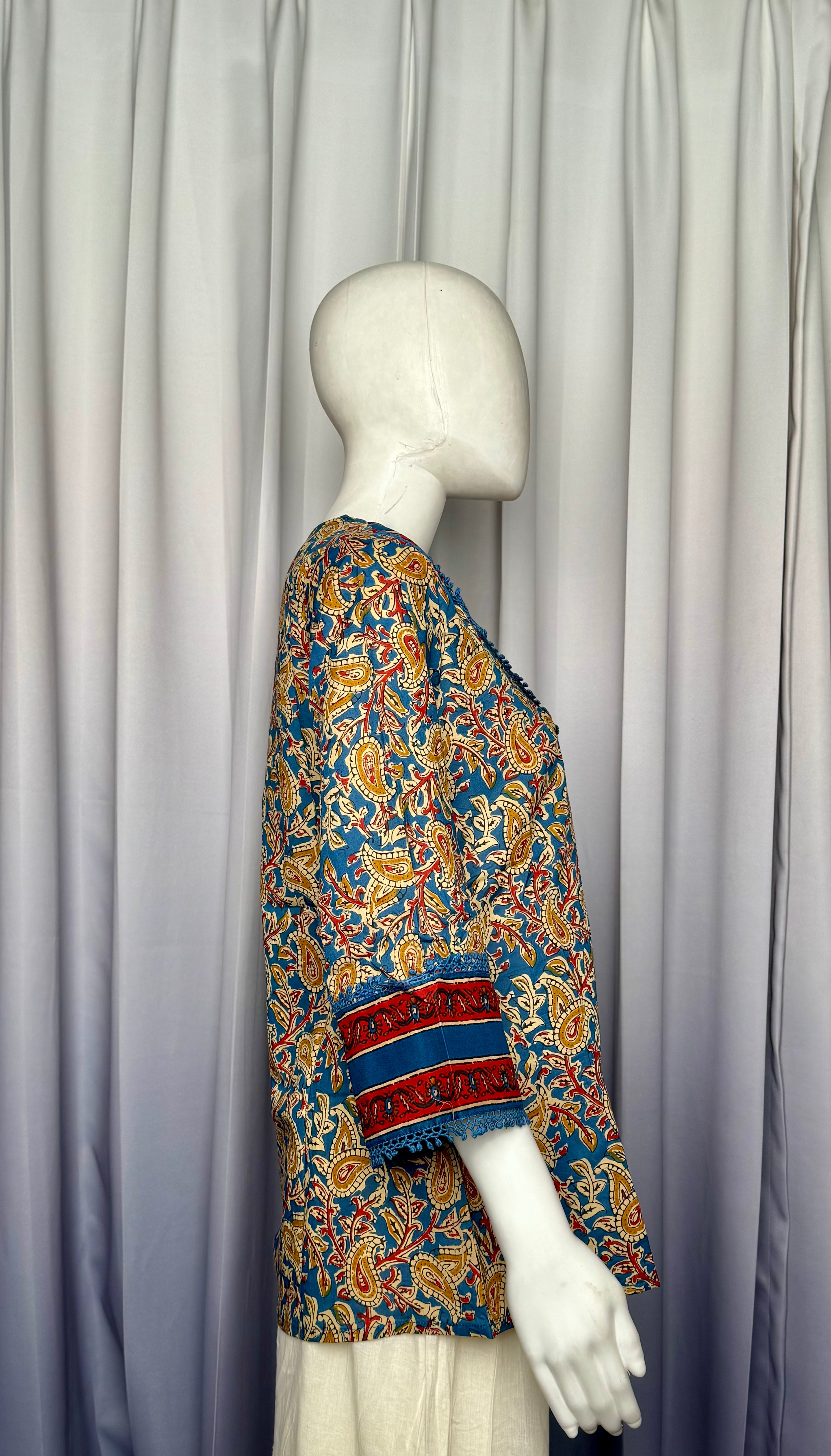 Blue Paisley