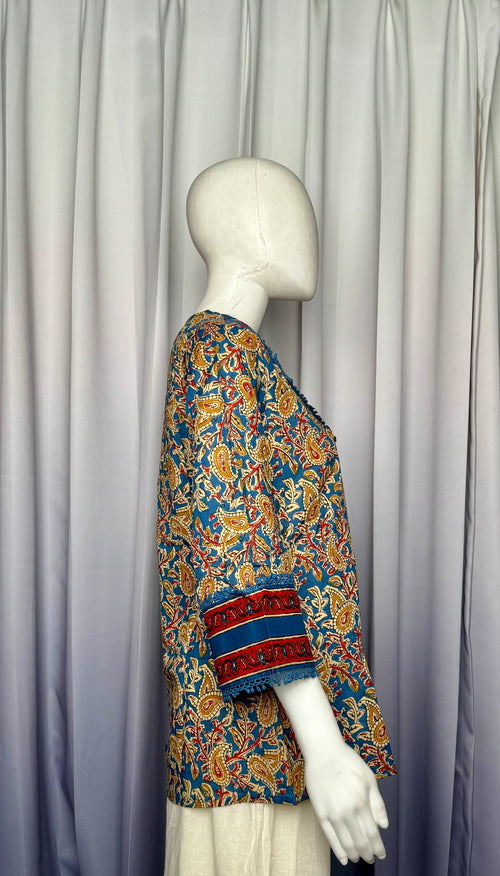 Blue Paisley